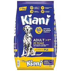 Kiani Hrana De Caini Pui Sac 3kg